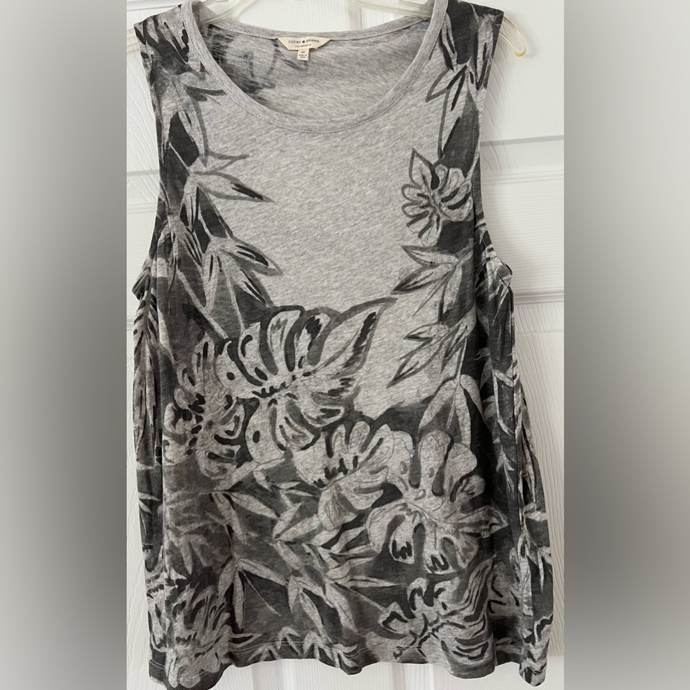 Lucky Brand Cut-Out Tank